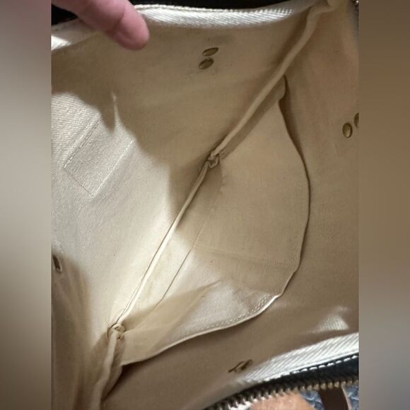 Erin Flett Worn Black Brush Mod Tote – Handcrafted Artistry - Picture 3 of 17